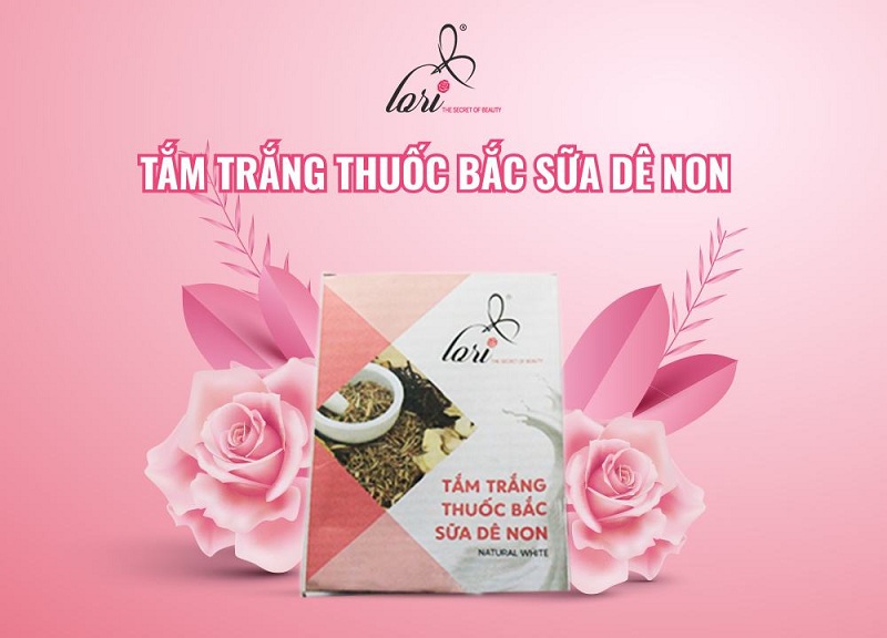 tắm trắng thuốc bắc sữa dê non