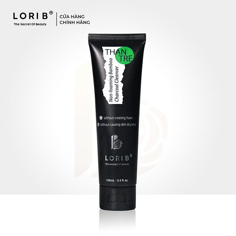 Sữa rửa mặt than tre không bọt Lori B