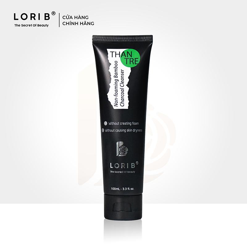 Sữa rửa mặt than tre không bọt Lori B Sữa rửa mặt than tre không bọt Lori B